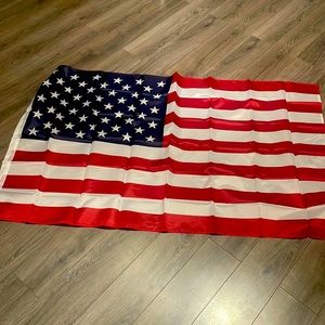 American flag tapastry